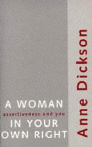 Cover of: A woman in your own right