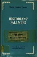 Historians' fallacies by David Hackett Fischer
