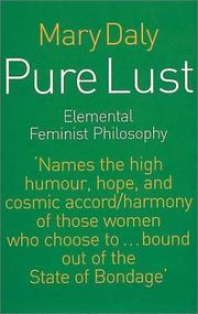 Cover of: Pure Lust by Mary Daly, Mary Daly