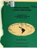 Cover of: Measuring land reform | James Wallace Wilkie