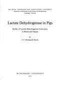 Lactate dehydrogenase in pigs by J. F. Hyldgaard-Jensen