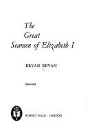 Cover of: The great seamen of Elizabeth I.