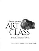 Cover of: Contemporary art glass