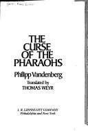Cover of: The curse of the pharaohs by Philipp Vandenberg