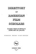 Cover of: Directory of American film scholars