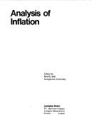 Cover of: Analysis of inflation