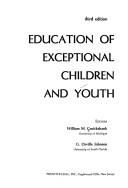 Cover of: Education of exceptional childrenand youth