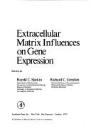 Cover of: Extracellular matrix influences on gene expression: [proceedings]