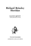 Cover of: Richard Brinsley Sheridan
