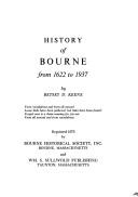 History of Bourne from 1622 to 1937 by Betsey D. Keene