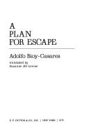 Plan de evasión by Adolfo Bioy Casares