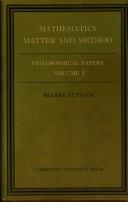 Philosophical papers by Hilary Putnam