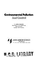Cover of: Environmental pollution and control by P. Aarne Vesilind