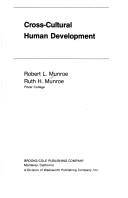 Cross-cultural human development by Robert L. Munroe