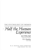 Cover of: Half the human experience by Janet Shibley Hyde