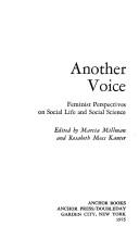 Cover of: Another voice: feminist perspectives on social life and social science