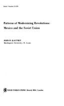 Cover of: Patterns of modernizing revolutions: Mexico and the Soviet Union