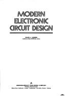Modern electronic circuit design by David J. Comer
