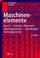 Cover of: Maschinenelemente