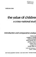 Cover of: The Value of children: a cross-national study.