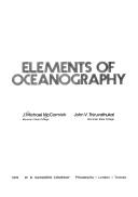 Cover of: Elements of oceanography | Michael J McCormick