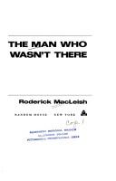 Cover of: The man who wasn't there