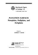 Planation surfaces by George Finiel Adams