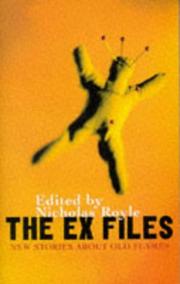 Cover of: The ex files by edited by Nicholas Royle.