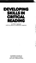 Cover of: Developing skills in critical reading