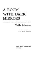 Cover of: A room with dark mirrors by Velda Johnston