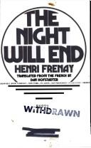 Cover of: The night will end