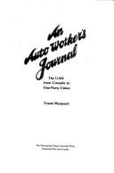 An auto worker's journal by Frank Marquart