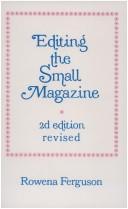 Cover of: Editing the small magazine