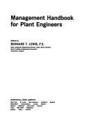 Cover of: Management handbook for plant engineers