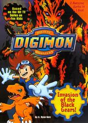 Cover of: Invasion of the Black Gears! (Digimon) by A. Ryan Nerz