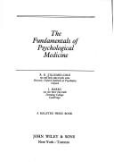 The fundamentals of psychological medicine by R. R. Tilleard-Cole