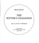 Cover of: The potter's challenge by Bernard Leach