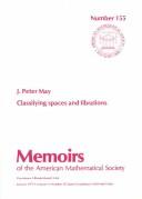 Cover of: Classifying spaces and fibrations