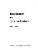 Cover of: Introduction to systems analysis by Gerald A. Silver