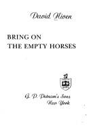 Cover of: Bring on the empty horses by David Niven