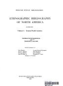 Cover of: Ethnographic bibliography of North America