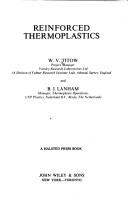 Reinforced thermoplastics by W. V. Titow