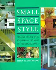 Cover of: Small space style by Emma Scattergood