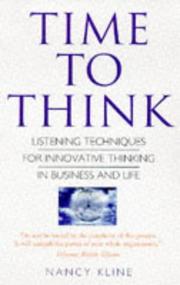 Cover of: Time to Think : Listening to Ignite the Human Mind
