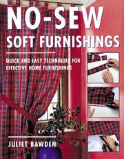 Cover of: No-Sew Soft Furnishings: Quick and Easy Techniques for Effective Home Furnishings