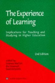 Cover of: The Experience of Learning