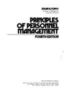 Cover of: Principles of personnel management