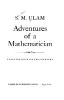 Cover of: Adventures of a mathematician by Stanislaw M. Ulam