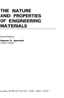 The nature and properties of engineering materials by Zbigniew D. Jastrzebski