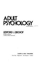 Cover of: Adult psychology